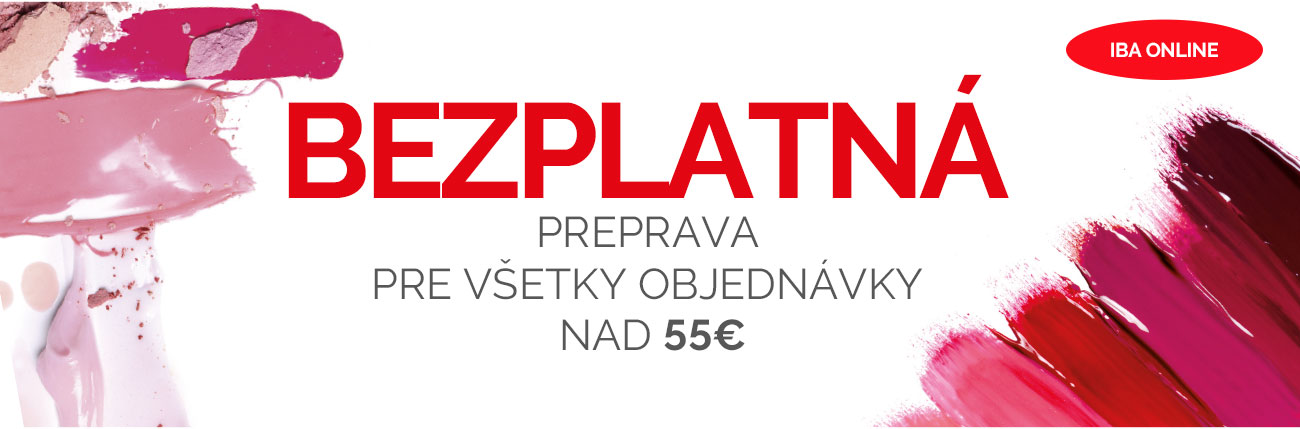 Bezplatná preprava pre všetky objednávky nad 55 € promo-free-shipping