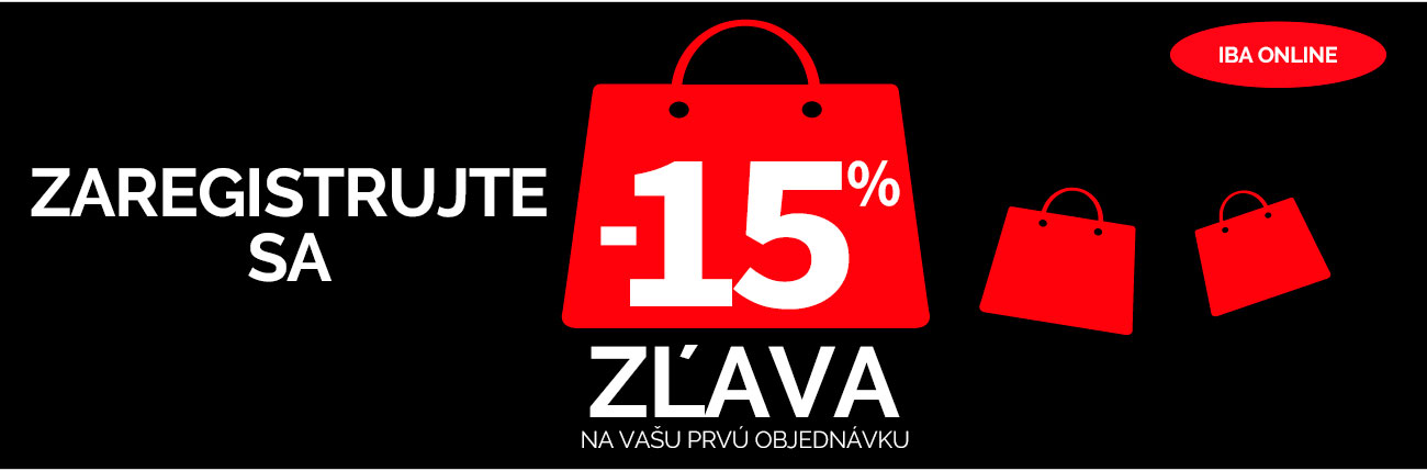 15% zľava na vašu prvú objednávku promo-first-purchase
