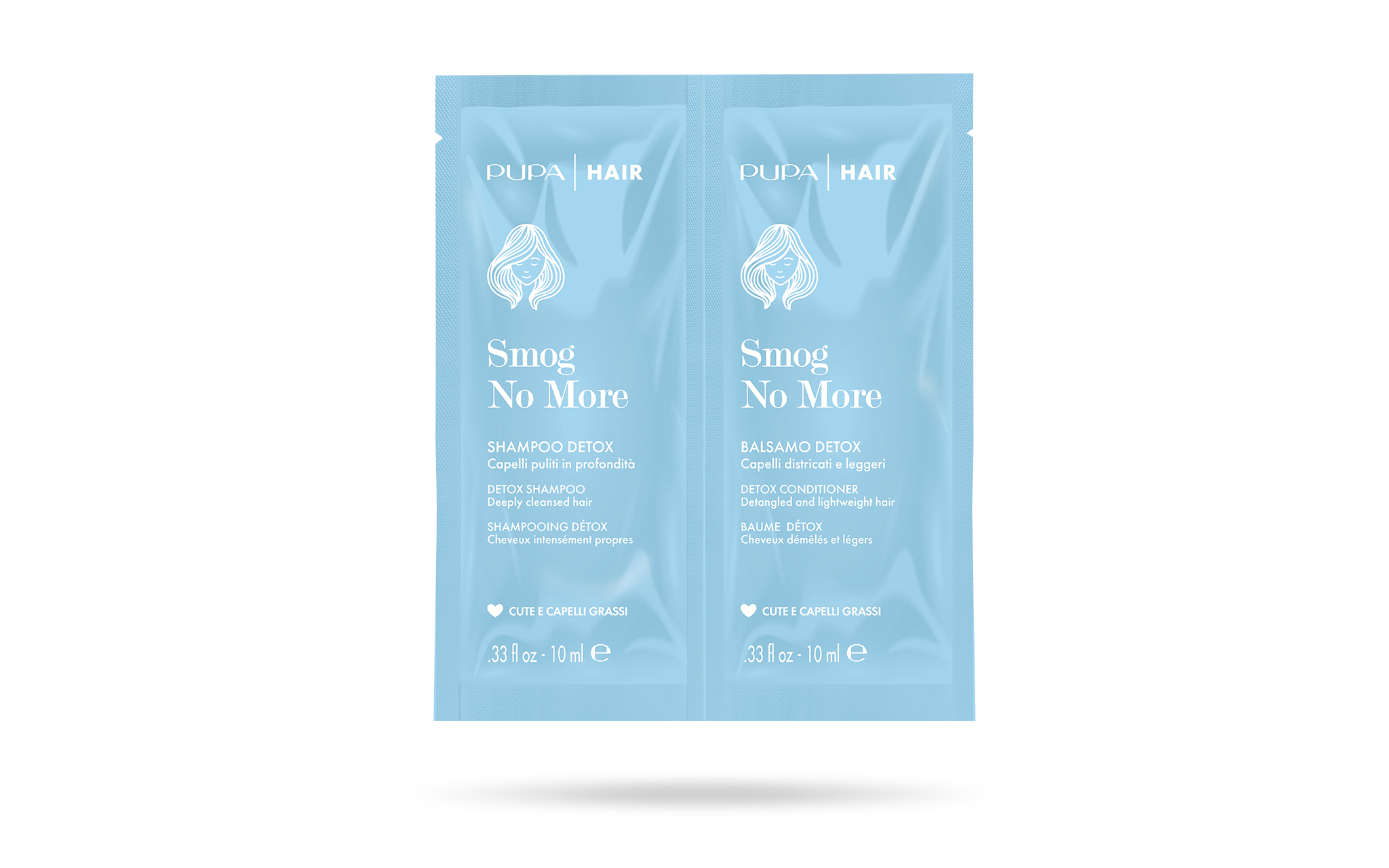 Sample Shampoo and Conditioner Smog No More 10Ml - PUPA Milano