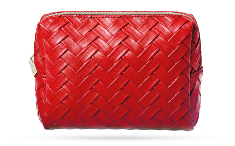 Pochette Red Twist Curve