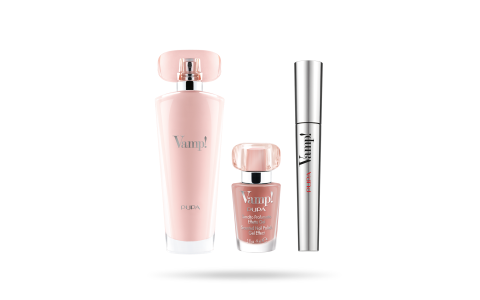 Vamp! Eau de Parfum Pink + Vamp! Mascara and Vamp! Nail Polish - PUPA Milano