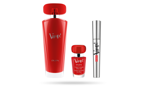 Vamp! Red Eau De Parfum + Mascara and Nail Polish