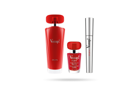 Vamp! Eau de Parfum Red + Vamp! Mascara and Vamp! Nail Polish - PUPA Milano