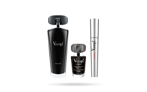 Vamp! Eau de Parfum Black + Vamp! Mascara and Vamp! Nail Polish - PUPA Milano