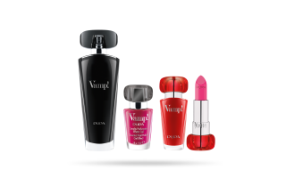 Vamp! Eau de Parfum Black + Vamp! Lipstick and Vamp! Nail Polish - PUPA Milano