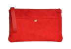 Red Suede Pochette - PUPA Milano